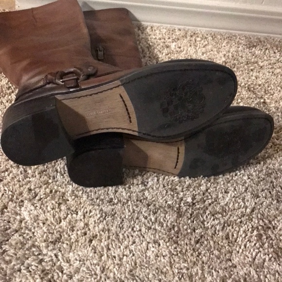 Vince Camuto brown tall boots 8.5 - Picture 5 of 10